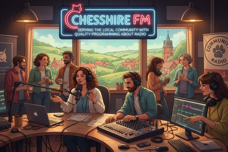 Cheshire FM serving the local community with quality programming